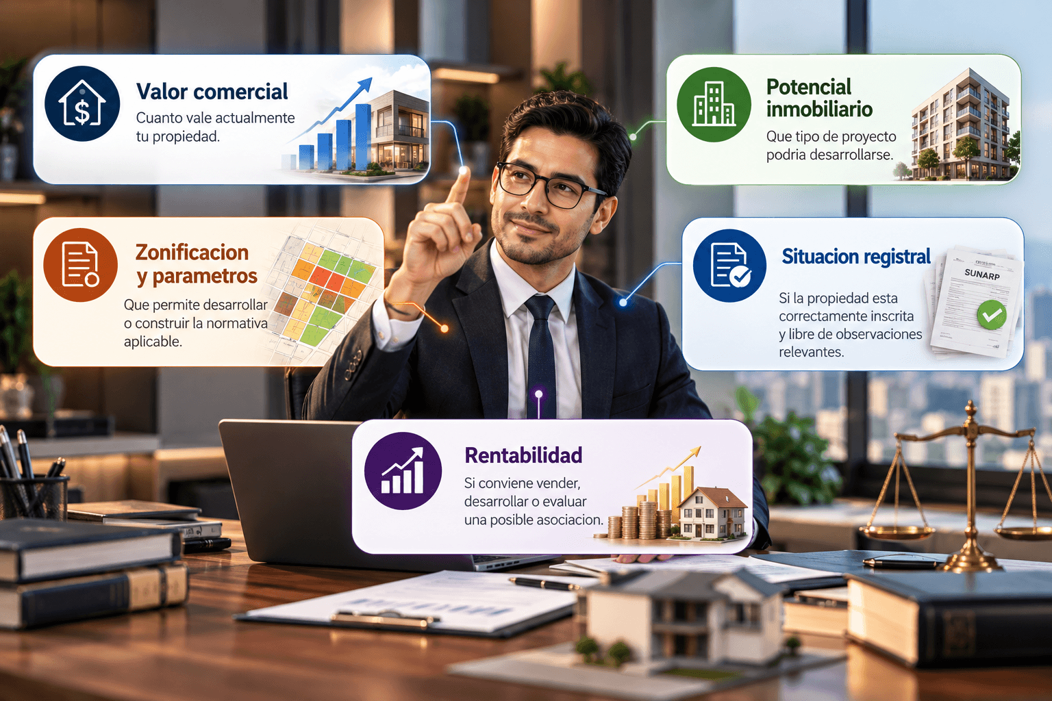Evaluacion de terrenos para desarrollo inmobiliario
